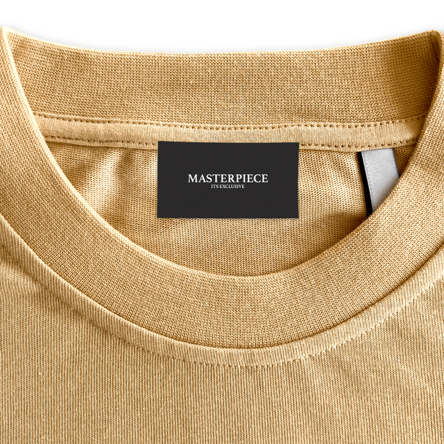 MASTERPIECEEXCLUSIVE Custom Neck Label.