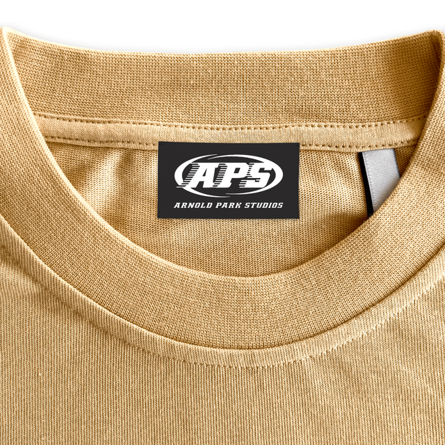 APS WOVEN Custom Woven Neck Label.