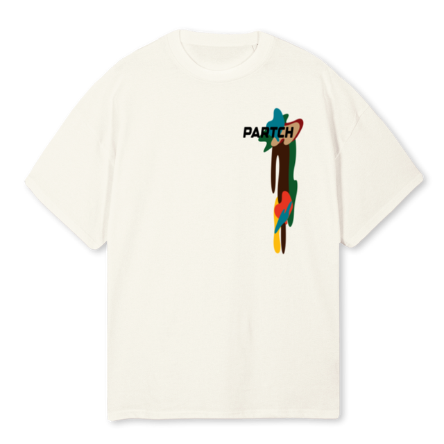 DRIFTOVTCRM Cream Oversized Tee.