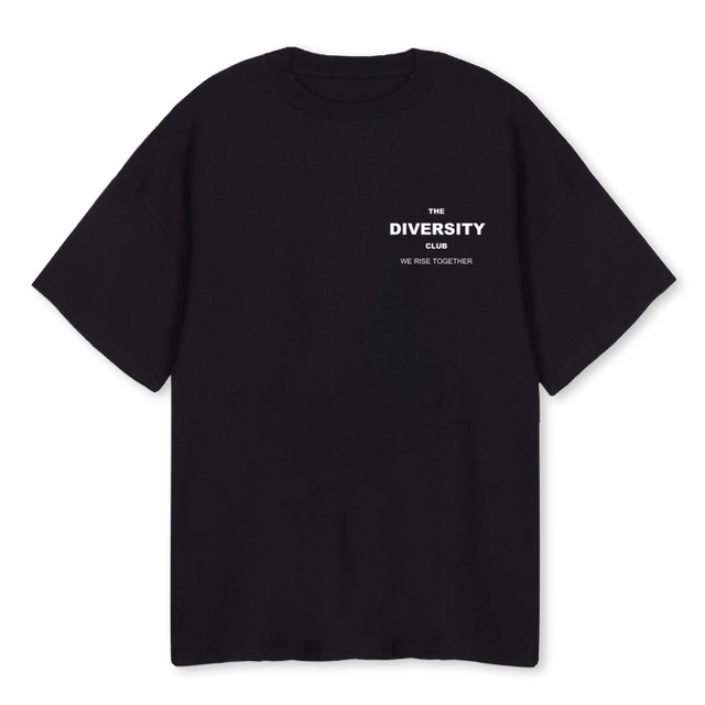 DCORIGINAL Black Oversized Tee.
