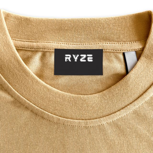 RYZE Custom Neck Label.