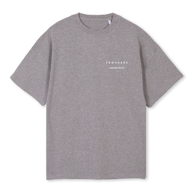 OVERSIZED T Grey Marl Oversized Tee.