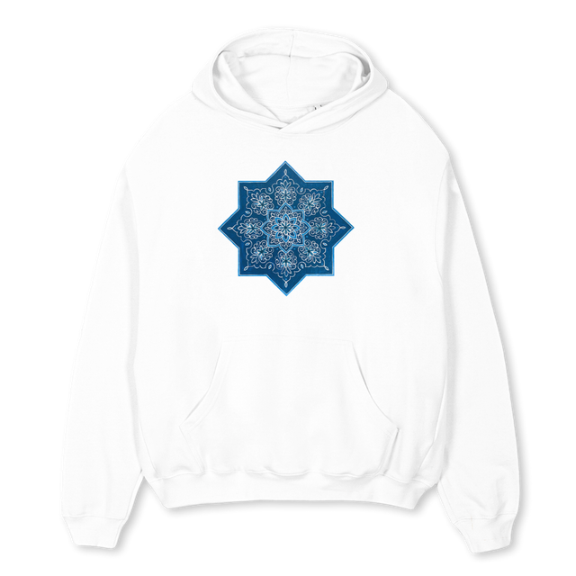 HOODIEOVERFLOWER White Oversized Hoodie.