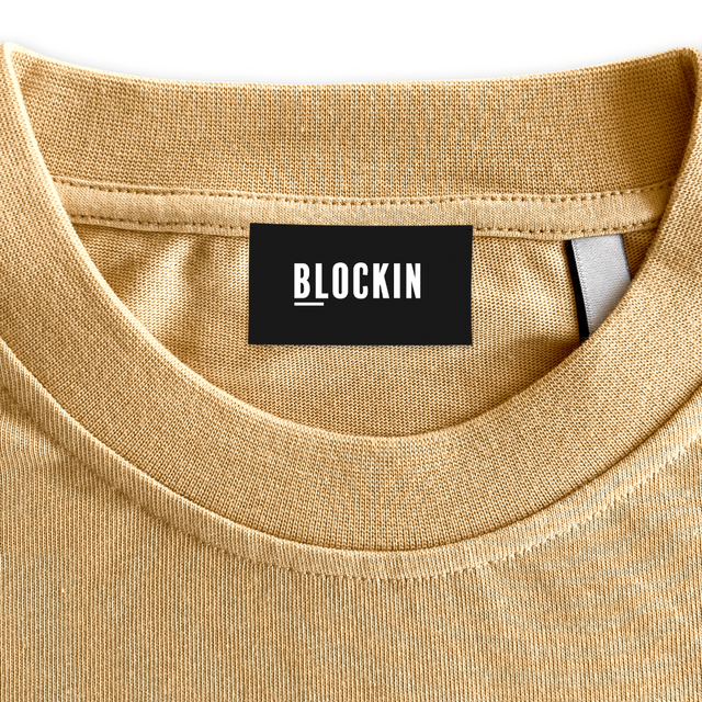 BLOCKIN CLOTHING Custom Neck Label.