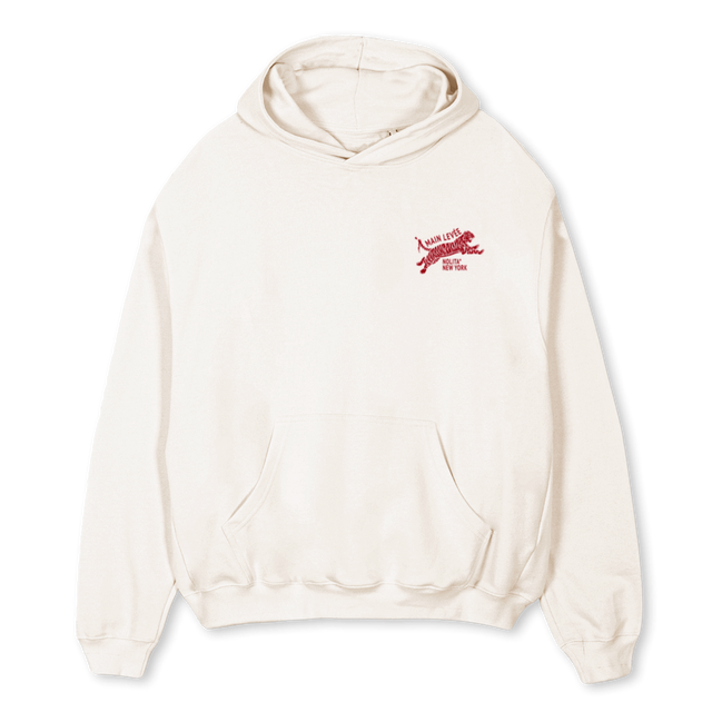 AMLCHINATOWNTIGER_VWC Vintage White Oversized Hoodie