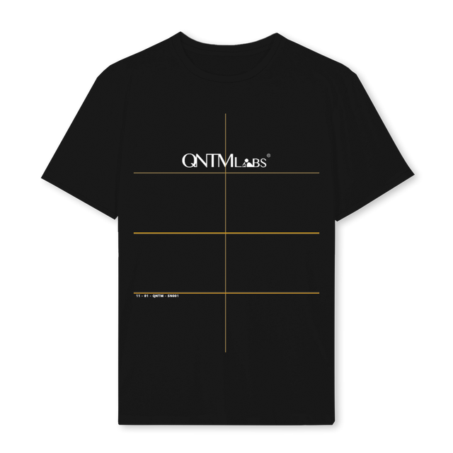 QNTM BLAC BL Black Regular Tee.