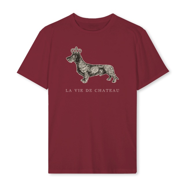 CHATEAU_BR Burgundy Regular Tee