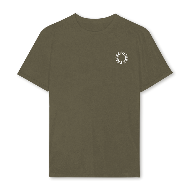 CCCIRCLE_REG_VO Vintage Olive Regular Tee.