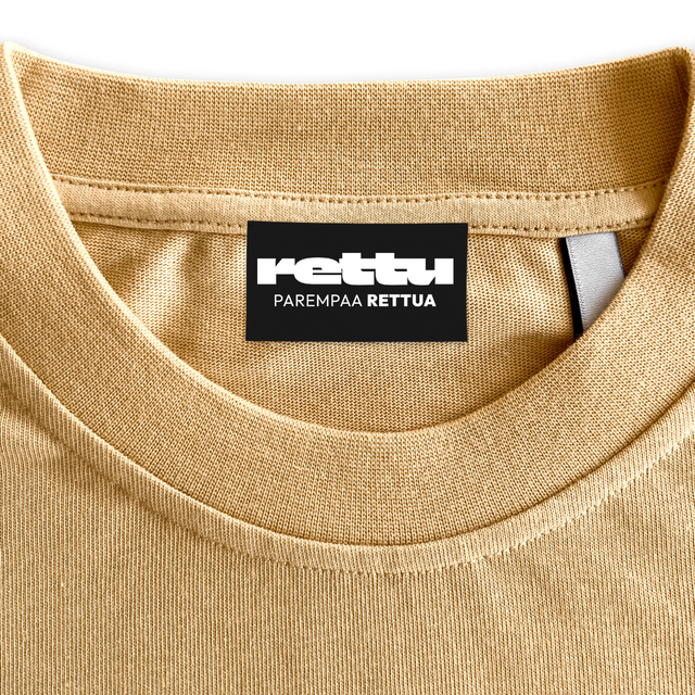 RETTULABEL Custom Neck Label.