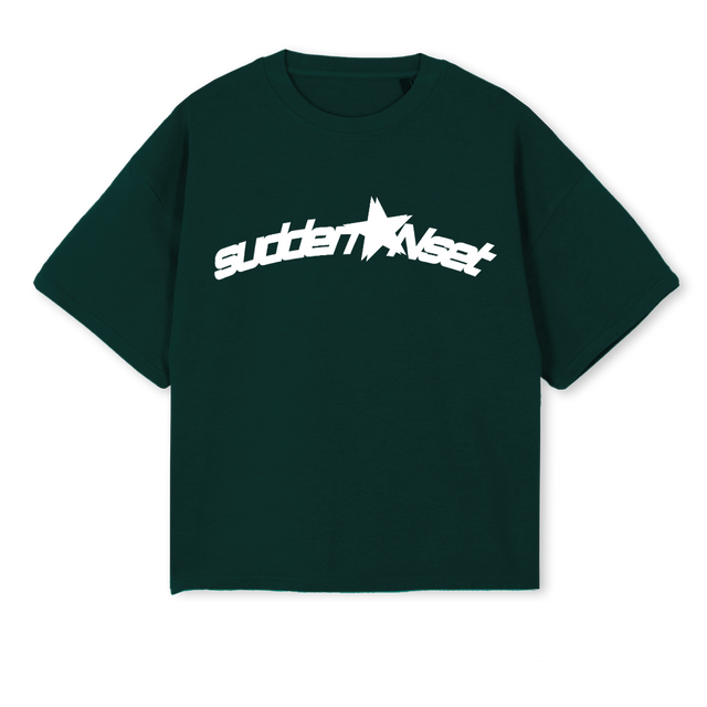 PRIMERD_2 Wild Green Oversized Boxy Tee.