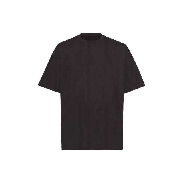 19-3909 TCX Vintage Black Bean Oversized Tee.