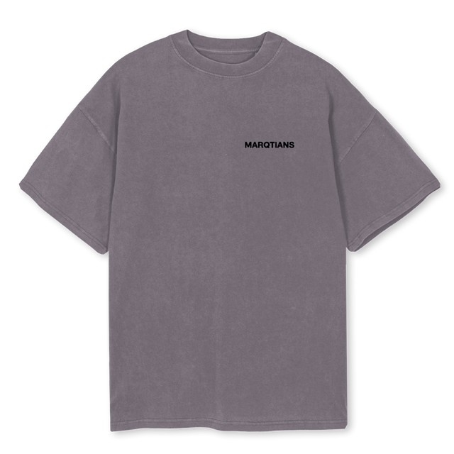 MQTS_2 Pigment Grey Oversized Tee.
