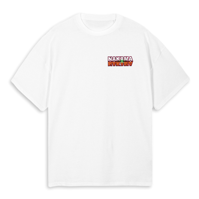 HXH NAKAMA LICENCE White Oversized Tee.