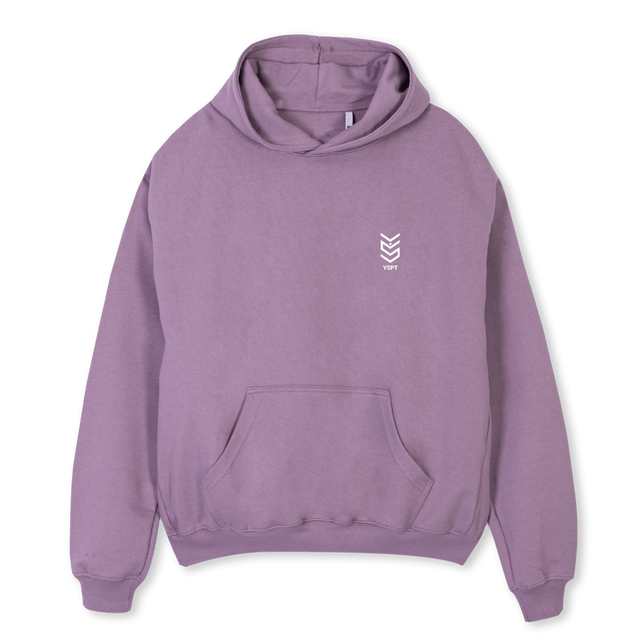 YSPT BASIC BLUE Purple Oversized Hoodie.