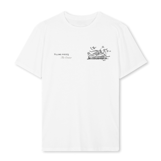 CRUISER White Regular Tee.