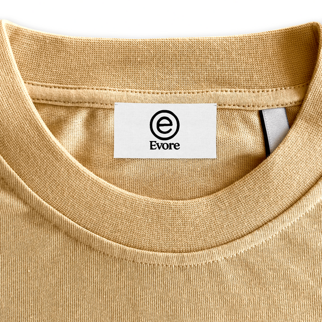 EVORE Custom Neck Label.