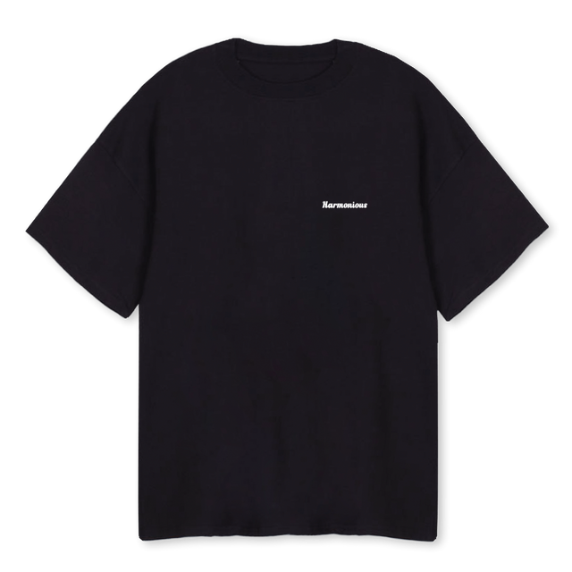 GREENTSHIRTBNS Black Oversized Tee.