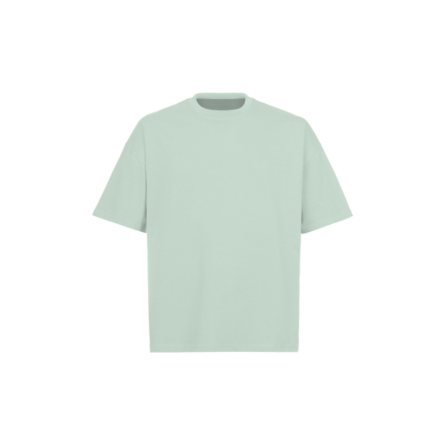 12-5504 TCX Clearly Aqua Oversized Boxy Tee.
