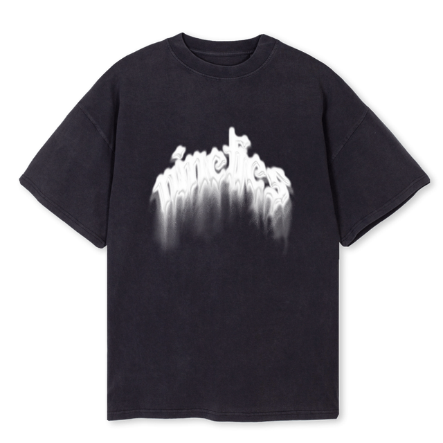 GREYNEWNINETIES Vintage Black Oversized Tee.