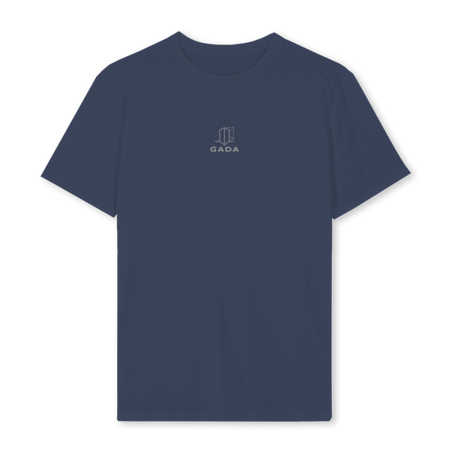 GADATEEWHITE_NR Navy Blue Regular Tee
