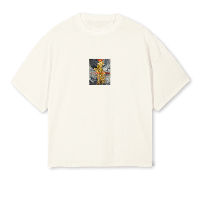 SAMPLING Cream Oversized Boxy Tee.