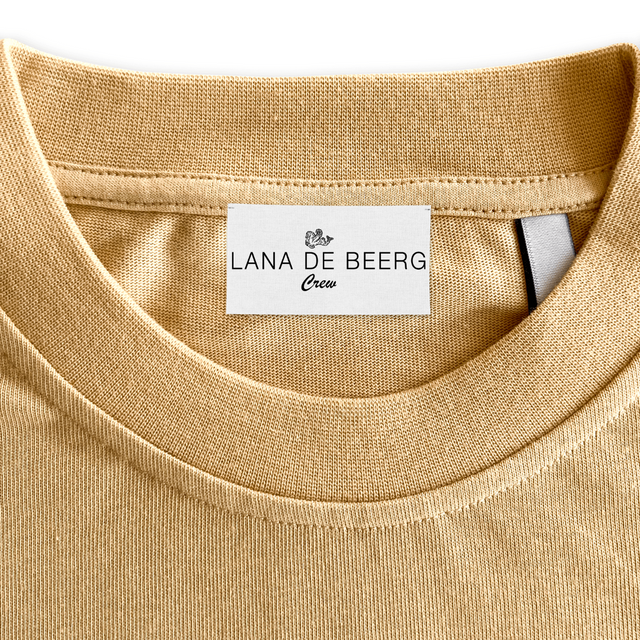 LDBCREWLABEL Custom Woven Neck Label.