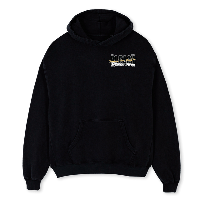 CAPTAIN FIFTH DIV_B Black Oversized Hoodie.