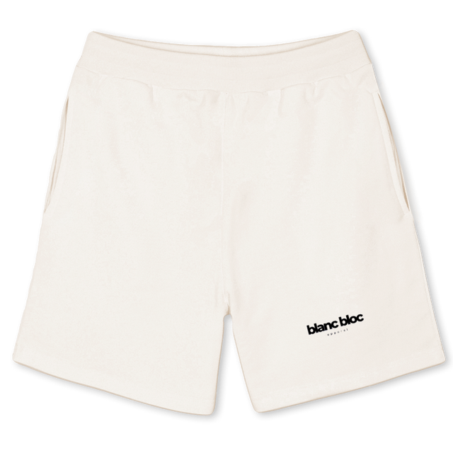 BBSHORTS_VW Vintage White Relaxed Sweatshorts