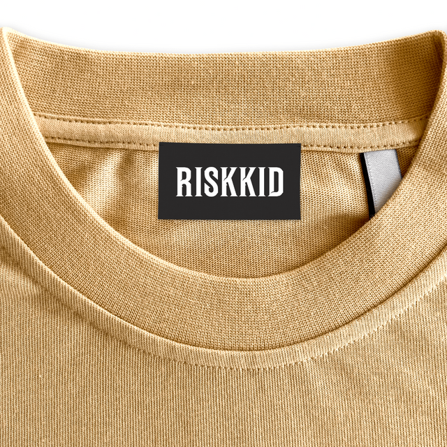 RISKKID Custom Neck Label.