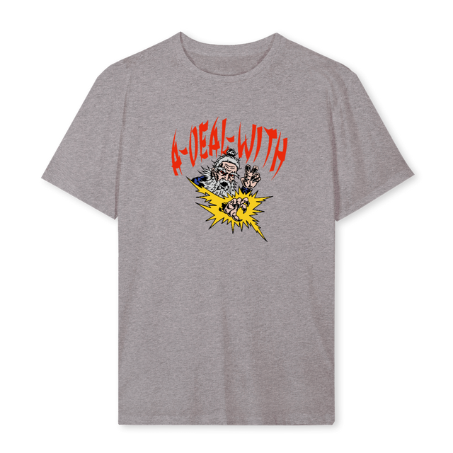 ADWMASTER Grey Marl Regular Tee.