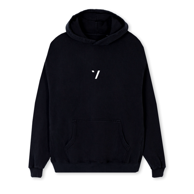 WORKHOODIE Black Regular Hoodie.