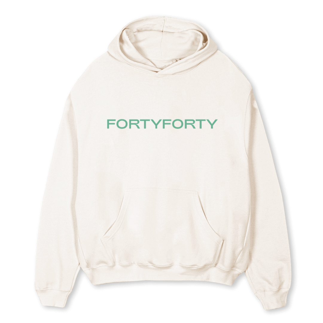 LP Vintage White Oversized Hoodie. – WATC STUDIO