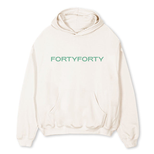 LP Vintage White Oversized Hoodie.