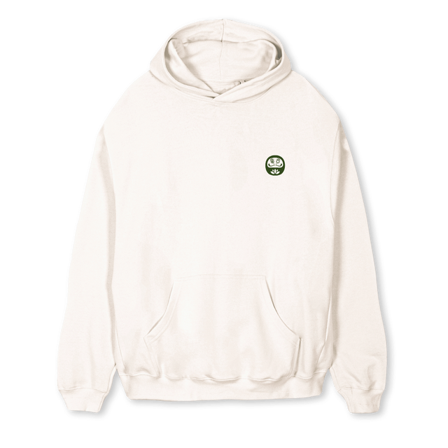 DARUMAVWHI Vintage White Regular Hoodie.
