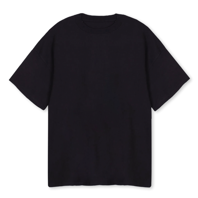 CITY ART Black Oversized Tee.