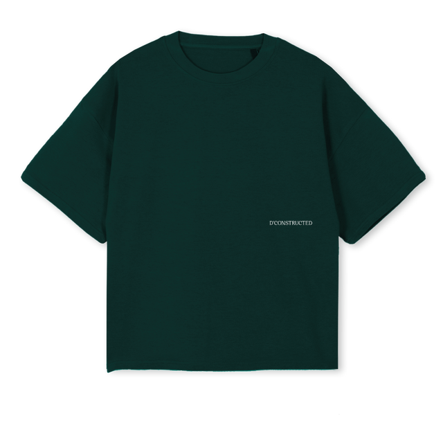 WHTEBSC_2 Wild Green Oversized Boxy Tee.