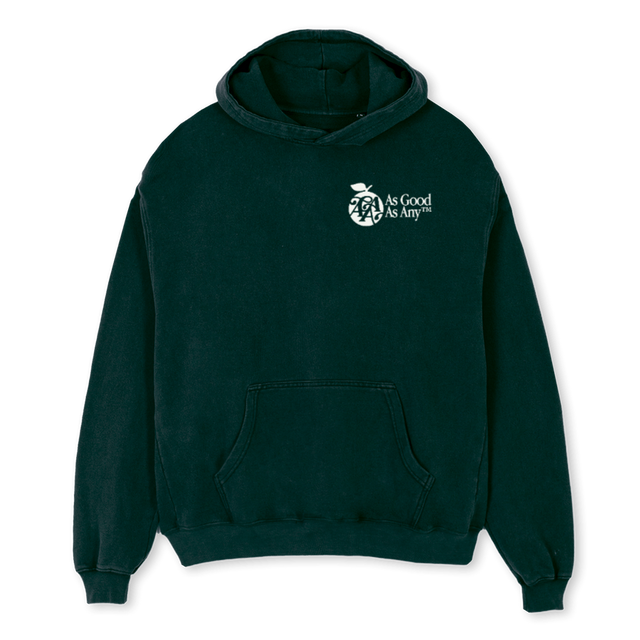 AGAAAPLE2_COLOUR Wild Green Oversized Hoodie