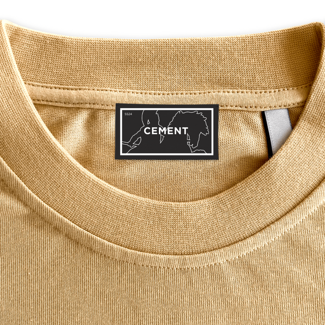 CEMENT Custom Woven Neck Label.