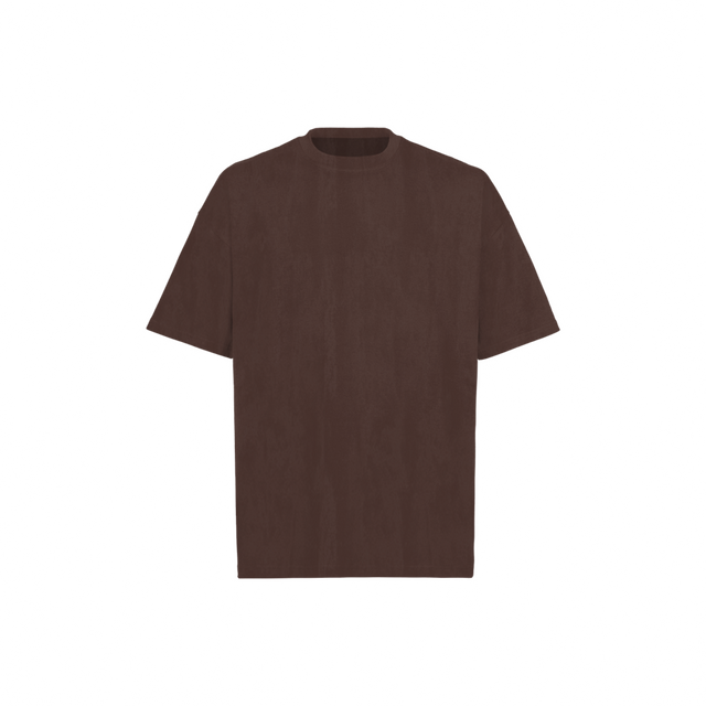 19-1419 TCX Vintage Chicory Coffee Oversized Tee.