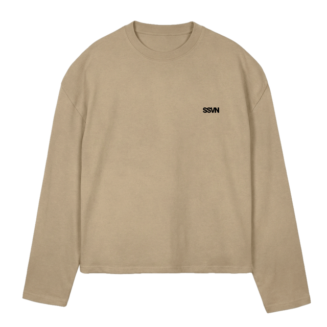 SSVNBASIC_VO Vintage Dune Oversized Boxy LS Tee.