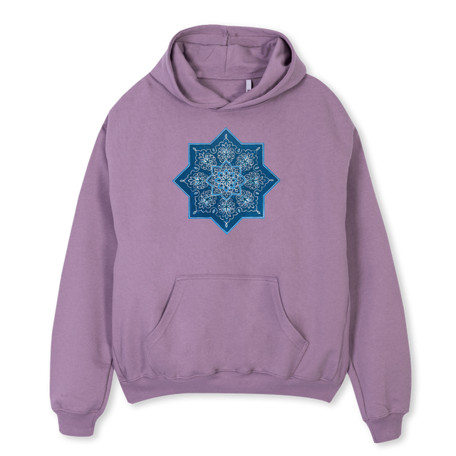 HOODIEOVERFLOWER Purple Oversized Hoodie.