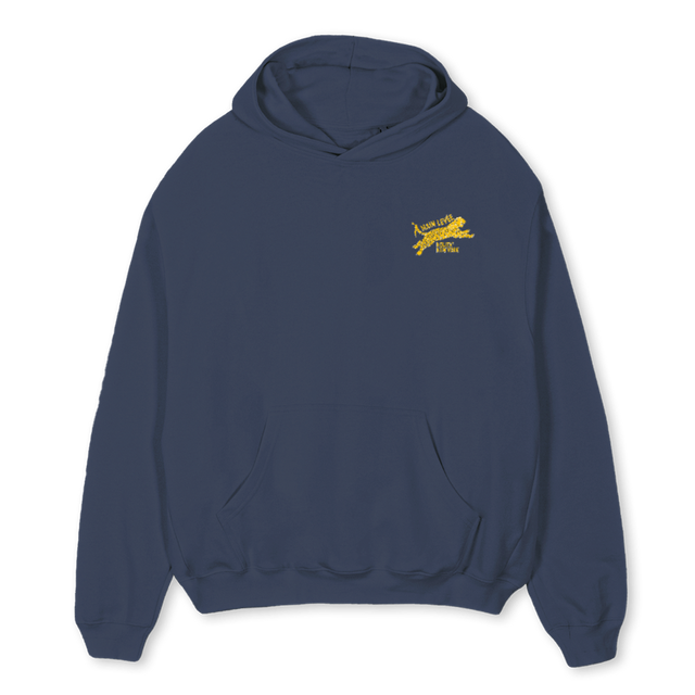 NOLITATIGER Navy Blue Oversized Hoodie