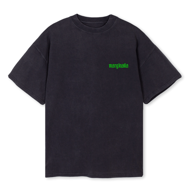 BOB_VB Vintage Black Oversized Tee