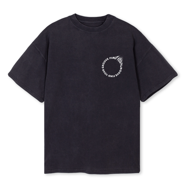 GLRC DIS TE Vintage Black Oversized Tee.
