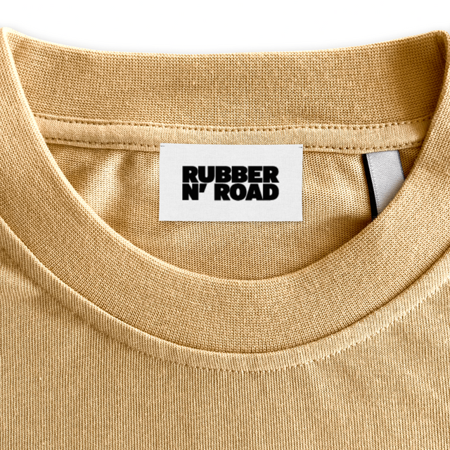 RUBBERNROAD Custom Neck Label.