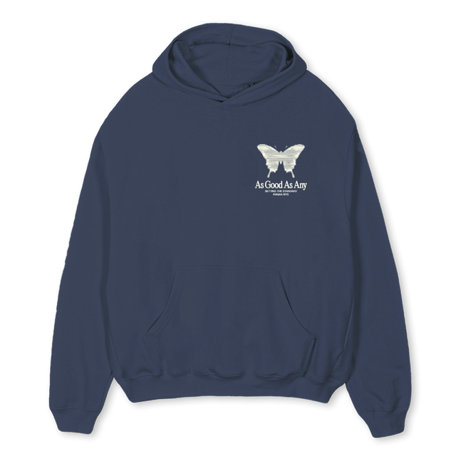 AGAAAKINETIC_N Navy Blue Oversized Hoodie.