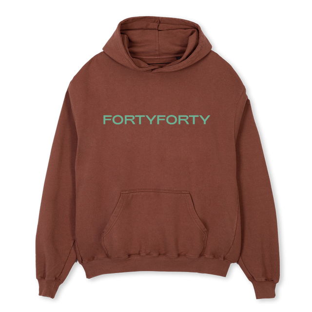 LP Vintage Brown Oversized Hoodie.