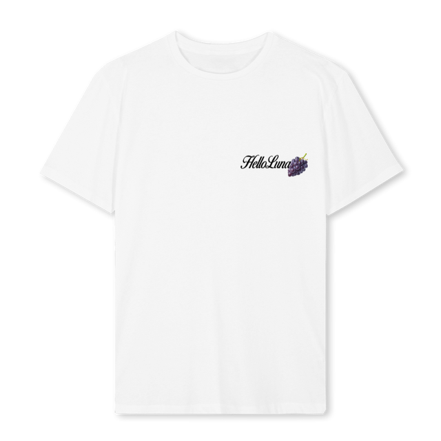 GRAPES_REGW White Regular Tee