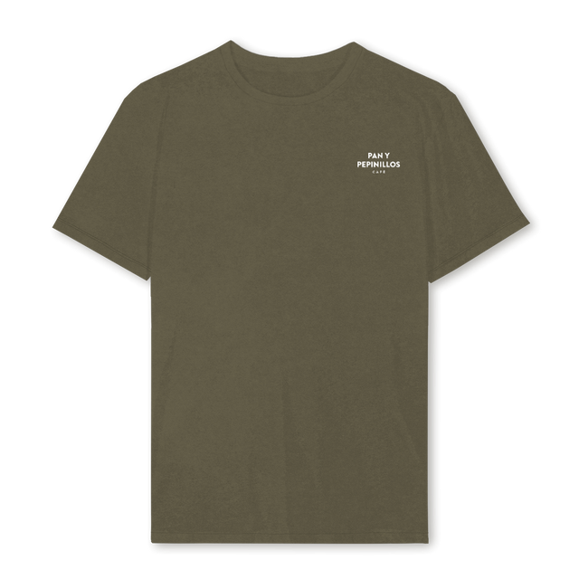 PANYPEPINILLOS_VO Vintage Olive Regular Tee.