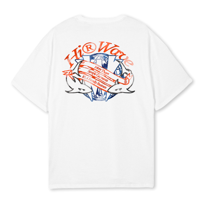 MUNDO White Oversized Tee.